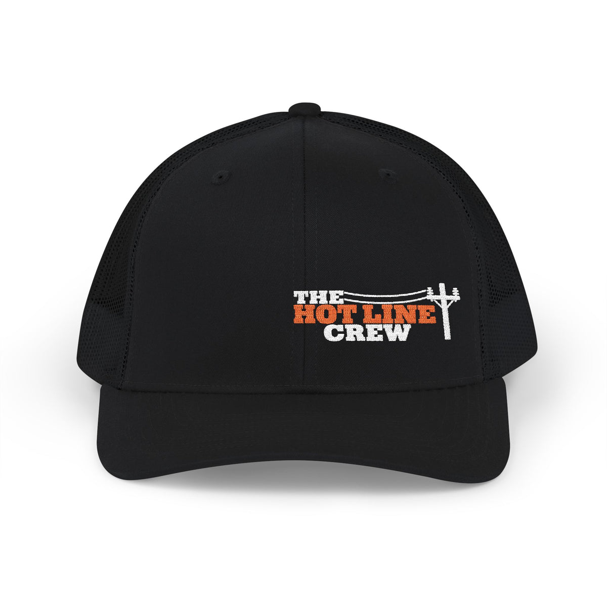 The Hot Line Crew — Richardson 112 Orange Logo Hat